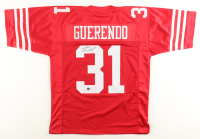 Isaac Guerendo Signed Jersey (Beckett) at PristineAuction.com