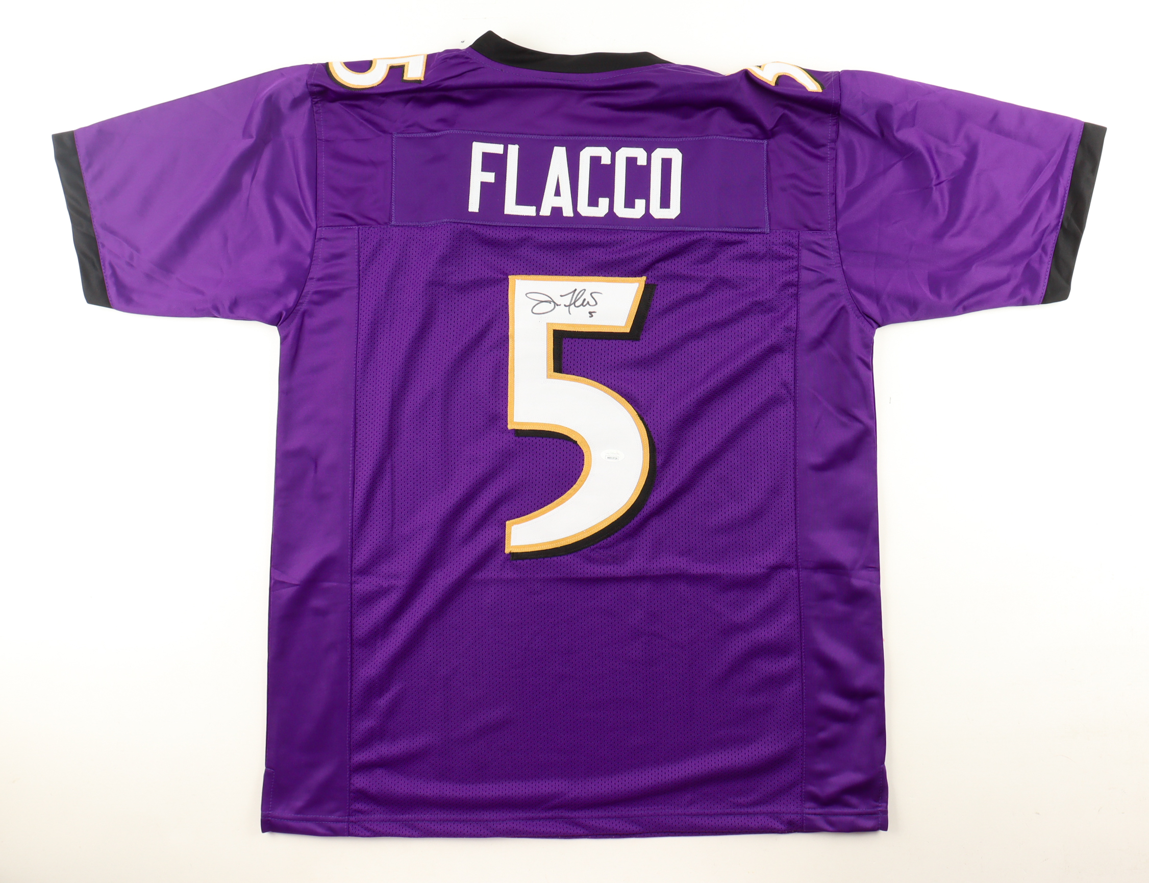 Joe Flacco Signed Jersey (JSA) at PristineAuction.com Joe Flacco Signed Jersey (JSA) at PristineAuction.com
