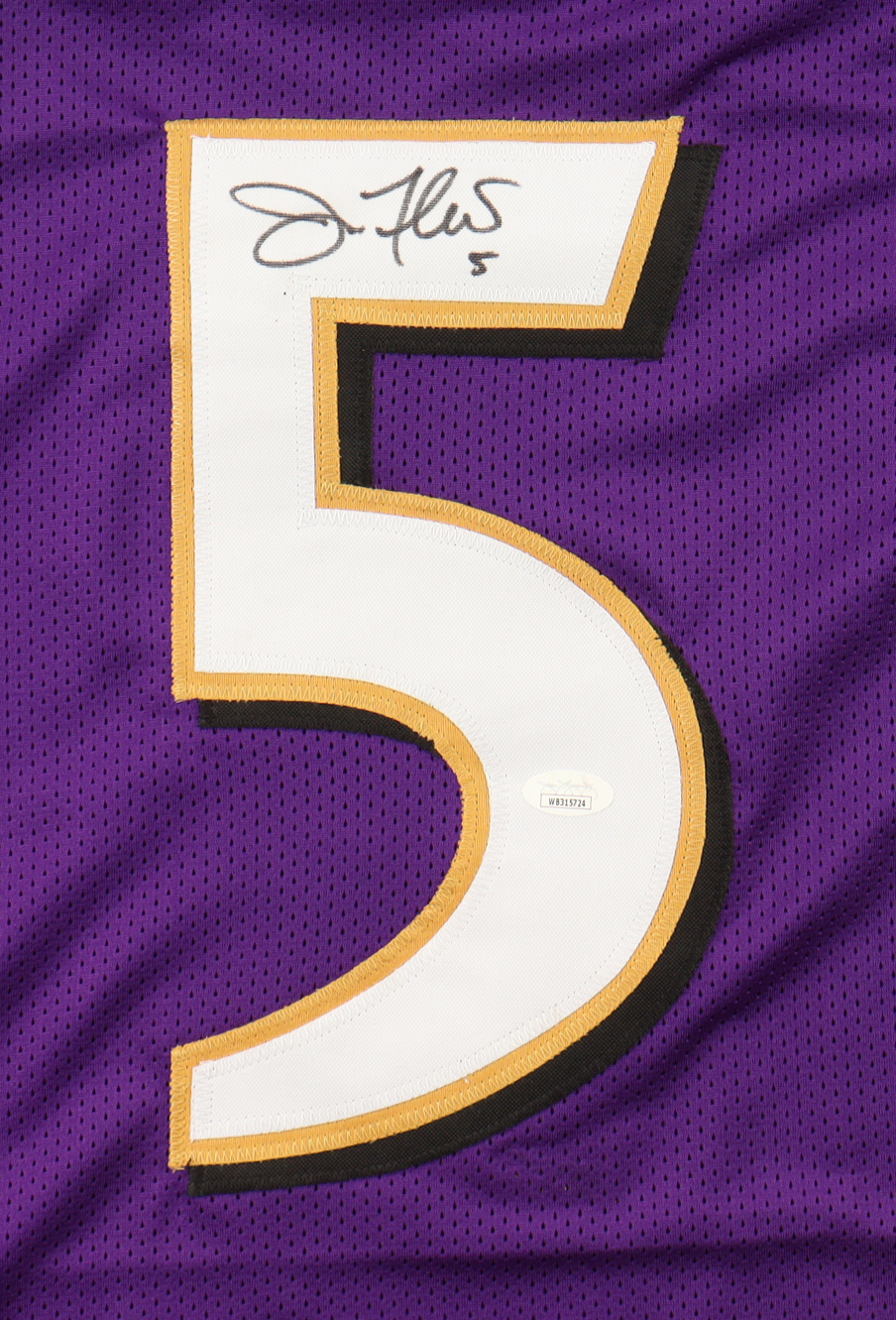 Joe Flacco Signed Jersey (JSA) at PristineAuction.com Joe Flacco Signed Jersey (JSA) at PristineAuction.com
