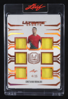 Cristiano Ronaldo 2024 Leaf Ultimate Sports U Card Game-Used Memorabilia Spectrum Bronze #TUC3 #04/25 at PristineAuction.com