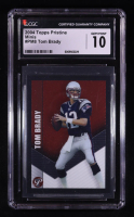 Tom Brady 2004 Topps Pristine Minis #PM8 (CGC 10) at PristineAuction.com