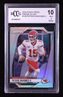 Patrick Mahomes II 2024 Panini Prizm Prizms Silver #138 (BCCG 10) at PristineAuction.com