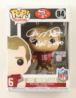 Joe Montana Signed "49ers" #84 Funko Pop! Vinyl Figure Inscribed "HOF 2000" (Fanatics) at PristineAuction.com