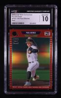 Paul Skenes 2023 Leaf Web Exclusives Pro Set Red #PSG109 RC #70/89 (CGC 10) at PristineAuction.com