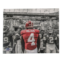 Jalen Milroe Signed Alabama Crimson Tide 8x10 Photo (Beckett) at PristineAuction.com