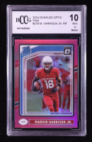 Marvin Harrison Jr. 2024 Donruss Optic Pink #276 RR RC (BCCG 10) at PristineAuction.com