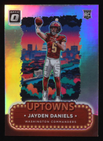 Jayden Daniels 2024 Donruss Optic Uptowns #2 RC at PristineAuction.com