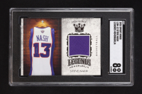 Steve Nash 2018 Sports Kings Legends Memorabilia #LSM12 (SGC 8) at PristineAuction.com