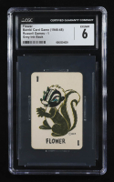Flower 1946-48 Russell Bambi Card Game Grey Ink Back #1 (CGC 6) at PristineAuction.com