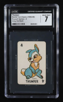 Thumper 1946-48 Russell Bambi Card Game Grey Ink Back #4 (CGC 7) at PristineAuction.com