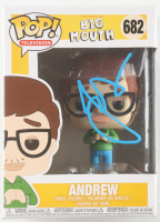 John Mulaney Signed "Big Mouth" #682 Andrew Funko Pop! Vinyl Figure (AutographCOA) at PristineAuction.com