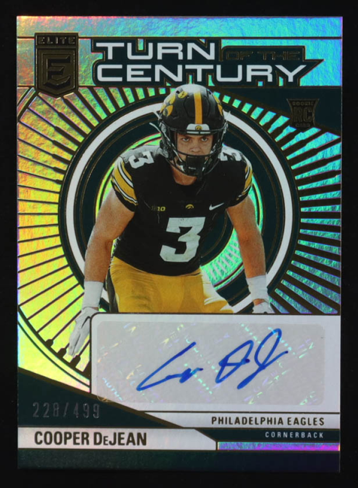 Cooper DeJean 2024 Elite Turn of the Century Autographs #20 RC #228/499