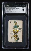 Donald Duck / Minnie Mouse 1946-48 Russell Card Game Grey Ink Back (CGC 6) at PristineAuction.com