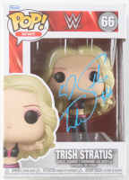 Trish Stratus Signed WWE #66 Funko Pop! Vinyl Figure (AutographCOA) at PristineAuction.com