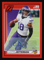 Justin Jefferson 2024 Zenith Autographs No Huddle #63 at PristineAuction.com