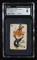 Pluto / Ferdinand The Bull 1946-48 Russell Card Game Grey Ink Back (CGC 6) at PristineAuction.com