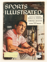 Carmen Basilio Signed 1957 Sports Illustrated Magazine (Beckett) at PristineAuction.com