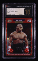 Mike Tyson 2023 Leaf Web Exclusives Pro Set Red #PSG15 #47/89 (CGC 10 | Pristine Black Label) at PristineAuction.com