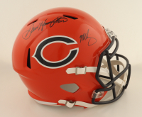 Dan Hampton & Mike Singletary Signed Bears Full-Size Speed Helmet (Beckett) at PristineAuction.com