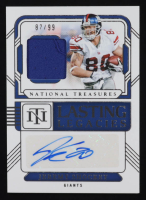 Jeremy Shockey 2024 Panini National Treasures Lasting Legacies Material Autographs #31 #87/99 at PristineAuction.com