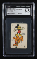 Mickey Mouse / Pluto 1946-48 Russell Card Game Grey Ink Back (CGC 6.5) at PristineAuction.com