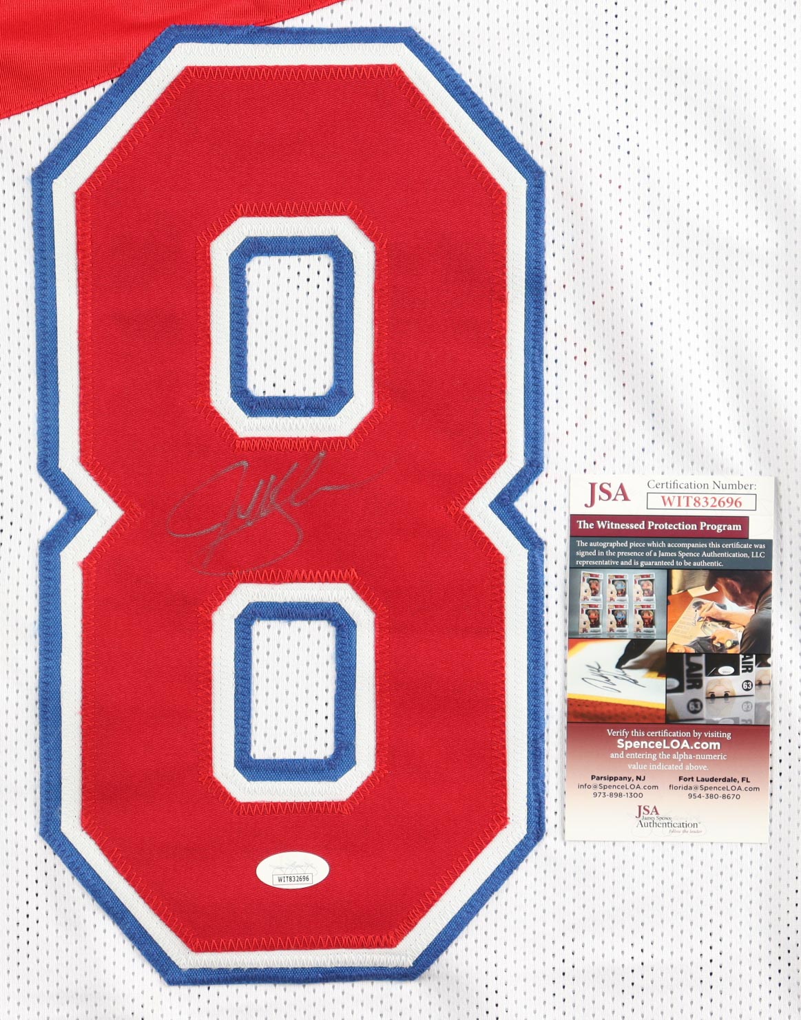 Jeff Blake Signed Jersey (JSA) at PristineAuction.com Jeff Blake Signed Jersey (JSA) at PristineAuction.com