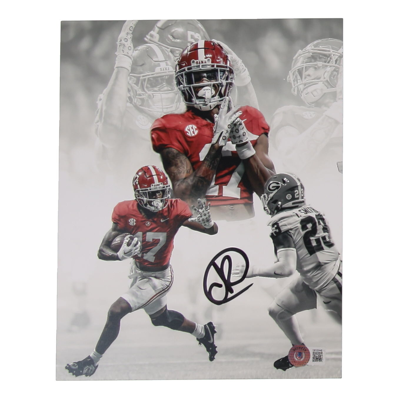Isaiah Bond Signed Alabama Crimson Tide 8x10 Photo (Beckett) at PristineAuction.com Isaiah Bond Signed Alabama Crimson Tide 8x10 Photo (Beckett) at PristineAuction.com