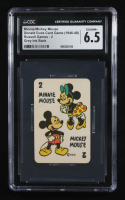Minnie Mouse / Mickey Mouse 1946-48 Russell Card Game Grey Ink Back (CGC 6.5) at PristineAuction.com