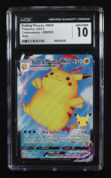 Surfing Pikachu VMAX R 2021 Pokemon Celebrations #009 (CGC 10) at PristineAuction.com