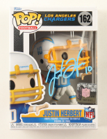 Justin Herbert Signed "Chargers" #162 Funko Pop! Vinyl Figure (Fanatics) at PristineAuction.com