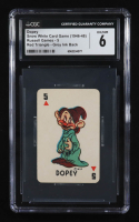 Dopey 1946-48 Russell Card Game Red Triangle Grey Ink Back (CGC 6) at PristineAuction.com
