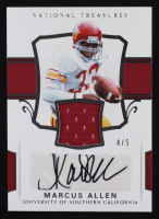 Marcus Allen 2018 Panini National Treasures Collegiate #90 JSY AU #4/5 at PristineAuction.com