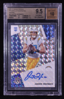 Justin Herbert 2020 Panini Mosaic Rookie Autographs Mosaic #4 RC (BGS 9.5 | Autograph Graded BGS 10) at PristineAuction.com