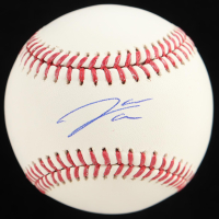 James Wood Signed OML Baseball (Beckett) at PristineAuction.com