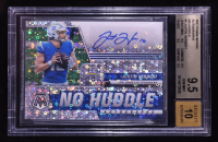 Justin Herbert 2021 Panini Mosaic Autographs No Huddle #1 (BGS 9.5 | Autograph Graded BGS 10) at PristineAuction.com