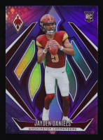 Jayden Daniels 2024 Panini Phoenix Purple #198 RC at PristineAuction.com