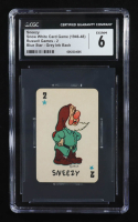 Sneezy 1946-48 Russell Card Game Blue Star Grey Ink Back (CGC 6) at PristineAuction.com