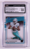 Tua Tagovailoa 2020 Donruss Clearly Rated Rookies #2 RC (CGC 10) at PristineAuction.com