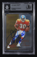 Terrell Davis Signed 1995 Select Certified #126 RC (Beckett | Auto Grade BGS Authentic) at PristineAuction.com