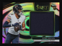 Rome Odunze 2024 Select Jumbo Rookie Swatch Prizm #36 #006/149 RC at PristineAuction.com