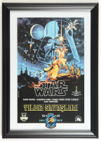 1977 "Star Wars: A New Hope" Turkish Custom Framed Print with Official Jedi Knight Patch at PristineAuction.com