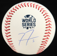Freddie Freeman Signed 2021 World Series Baseball (Beckett) at PristineAuction.com