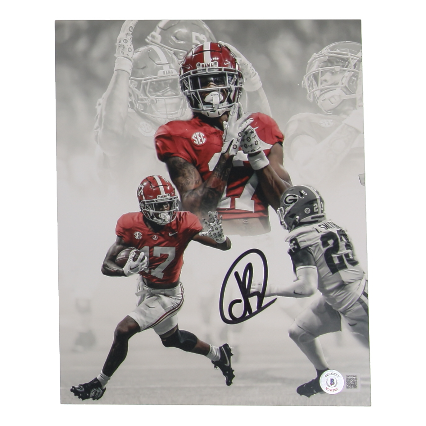 Isaiah Bond Signed Alabama Crimson Tide 8x10 Photo (Beckett) at PristineAuction.com Isaiah Bond Signed Alabama Crimson Tide 8x10 Photo (Beckett) at PristineAuction.com