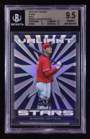 Shohei Ohtani 2018 Leaf Valiant Stars Navy #VSSO1 RC #11/25 (BGS 9.5) at PristineAuction.com