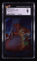 Jabba The Hutt 1996 Finest Star Wars #73 (CGC 9) at PristineAuction.com