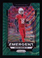 Marvin Harrison Jr. 2024 Panini Prizm Emergent Prizms Green Wave #5 RC at PristineAuction.com
