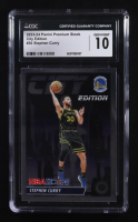 Stephen Curry 2023-24 Hoops Premium Stock City Edition Silver Prizm #30 (CGC 10) at PristineAuction.com