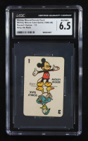 Mickey Mouse / Donald Duck 1946-48 Russell Card Game Grey Ink Back (CGC 6.5) at PristineAuction.com
