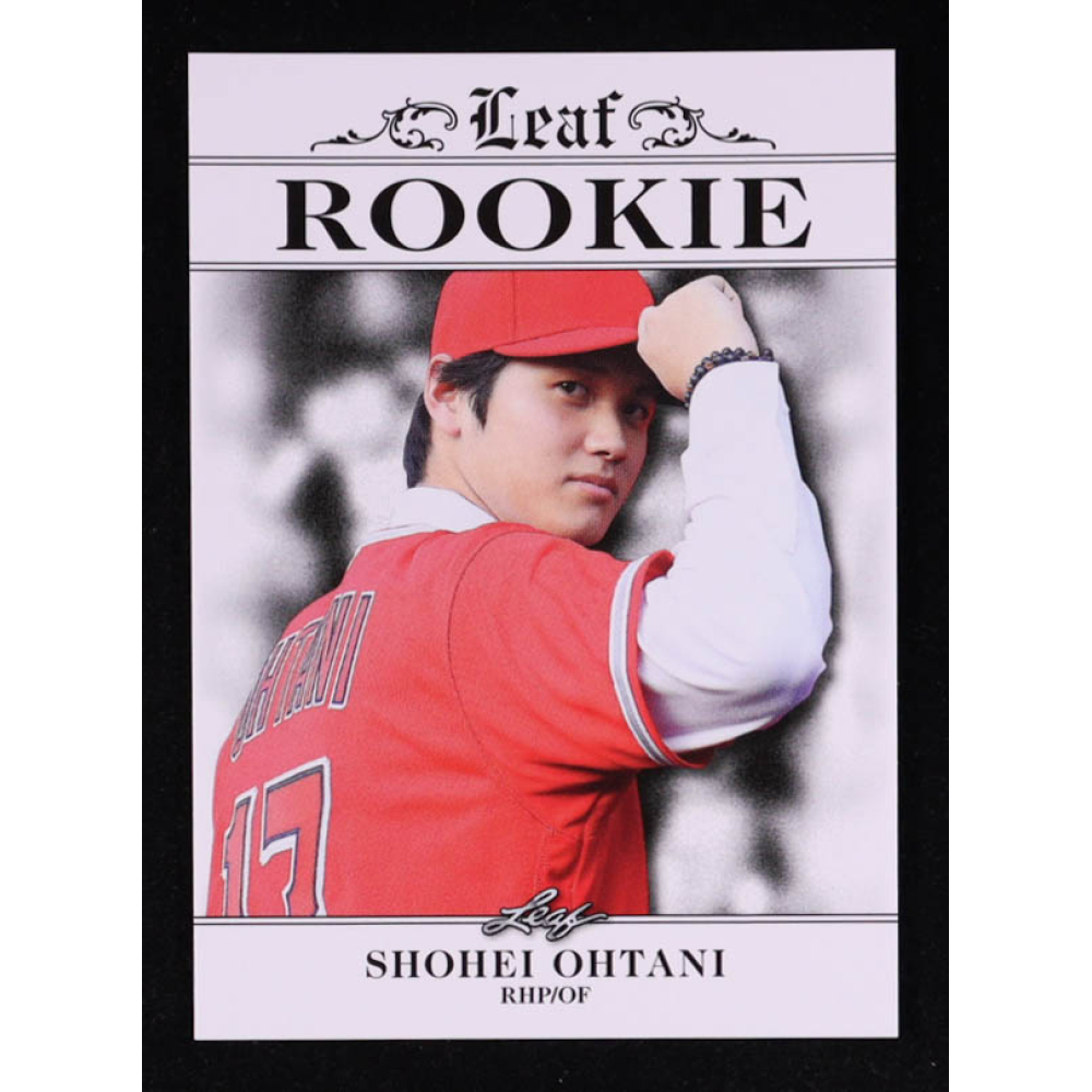 Shohei Ohtani 2018 Leaf Ohtani Rookie Achievement #RA01 RC at PristineAuction.com