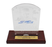 Jim Thome Signed Baseball Hall of Fame Plaque Inscribed "HOF 18" with Display Stand (JSA) at PristineAuction.com